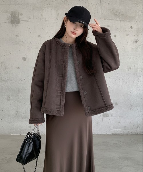 セール】【シーズン最終値下げ】2WAYリバーシブルジャケット（フェイク