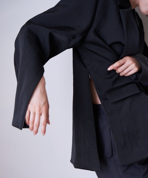 ENOF（イナフ）の「twill slit jacket（テーラードジャケット）」 - WEAR