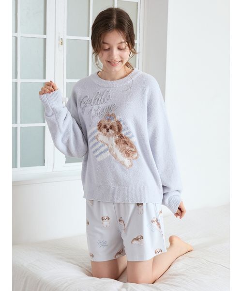 セール】シーズージャガードプルオーバー（ルームウェア/パジャマ