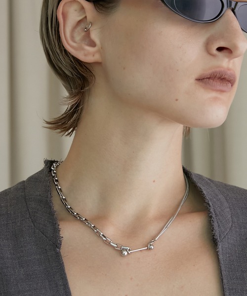 2WAYバーネックレス / 2WAY Bar Necklace（ネックレス）｜PRANK