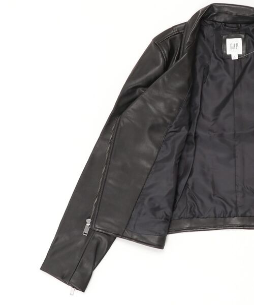 GAP（ギャップ）の「フェイクレザー ライダースジャケット（ライダース