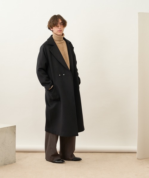 Lui's（ルイス）の「ハイクオリティー メルトンオーバーコート