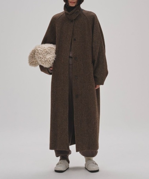 TODAYFUL/トゥデイフル】Mixwool Raglan Coat/ミックスウールラグラン