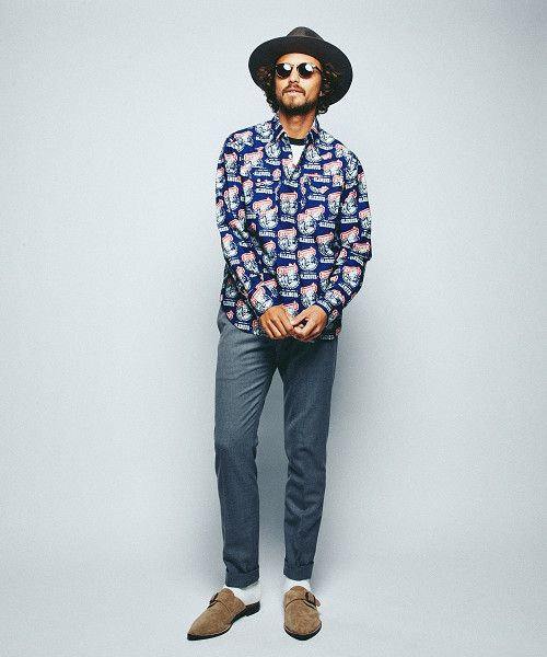 HYSTERIC GLAMOUR（ヒステリックグラマー）の「OPEN 24 hrs総柄 長袖