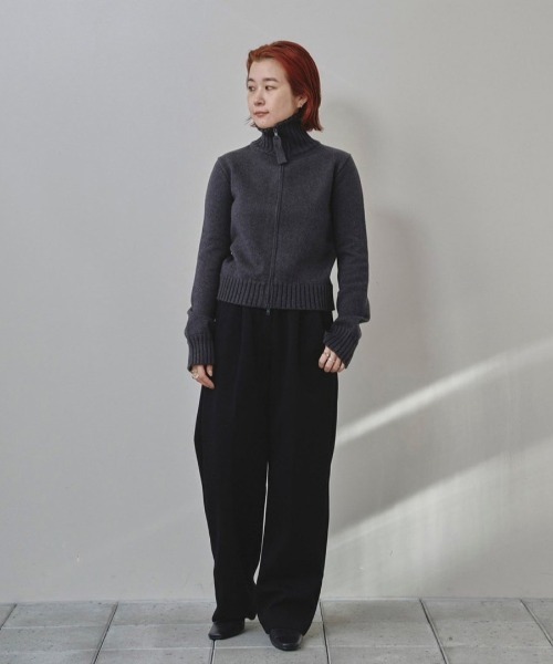 TODAYFUL（トゥデイフル）の「Compact Zip Knit（ニット/セーター