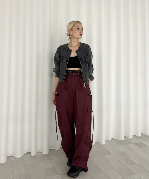 セール】MILITARY SLIT LACE CARGO PANTS（カーゴパンツ）｜Ameri