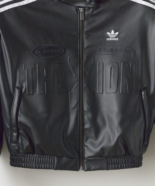 adidas（アディダス）の「adidas/アディダス adidas ORI FAUX LTHR JKT