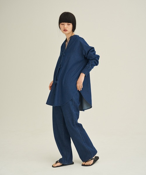ENOF（イナフ）の「denim shirt（シャツ/ブラウス）」 - WEAR