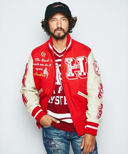HYSTERIC GLAMOUR（ヒステリックグラマー）の「DEVIL 刺繍 レザー