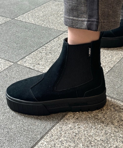 セール】PUMA プーマ ウィメンズ メイズ チェルシー スウェード ブーツ