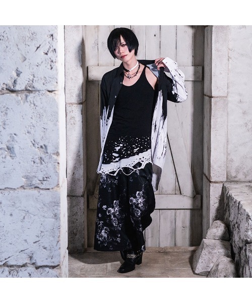 CIVARIZE（シヴァーライズ）の「『CIVARIZE』バイカラーロングシャツ