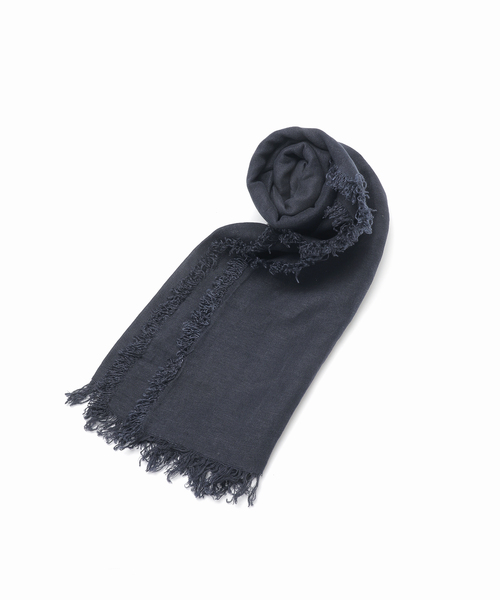 ASAUCE MELER/アソースメレ】ベルギーリネン フリンジストール