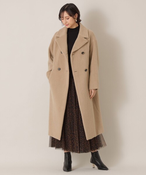 EPOCA THE SHOP（エポカザショップ）の「アルパカシャギーロングコート