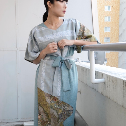 受注製作 ボレロ付きロングスカートドレス