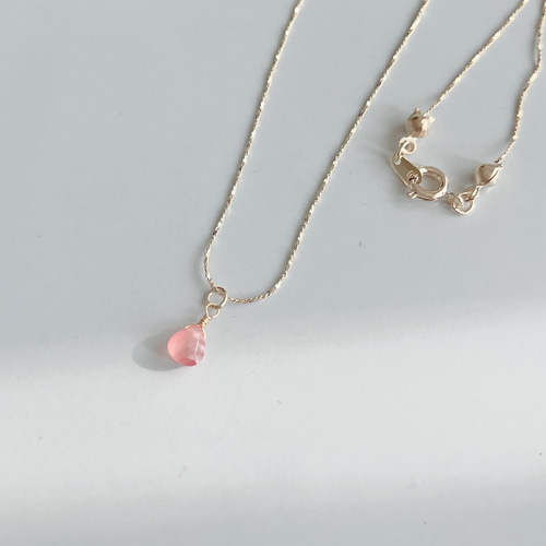 インカローズの華奢ネックレス ネックレス・ペンダント kirakira