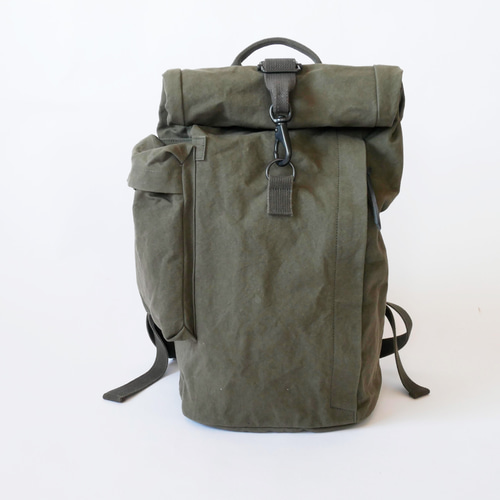 ラスト1 SALEセール 30％OFF】ロールトップのキャンバスバックパック