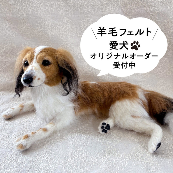 羊毛フェルト【オーダーメイド】うちの子オーダー✴︎犬✴︎愛犬