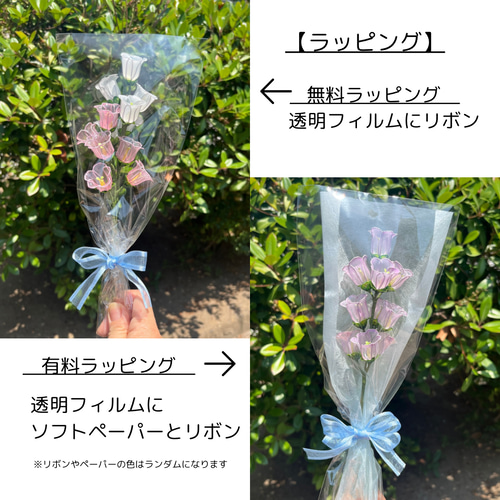 カンパニュラ 枯れないお花 アメリカンフラワー ディップフラワー