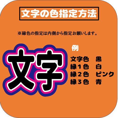 即納】ぷっくり文字 うちわ文字 A3データ コンビニ印刷番号お渡し