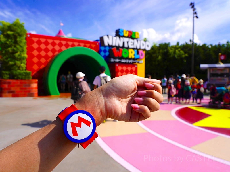 USJ パワーアップバンド 4本セット マリオ ルイージ ピーチ ヨッシー