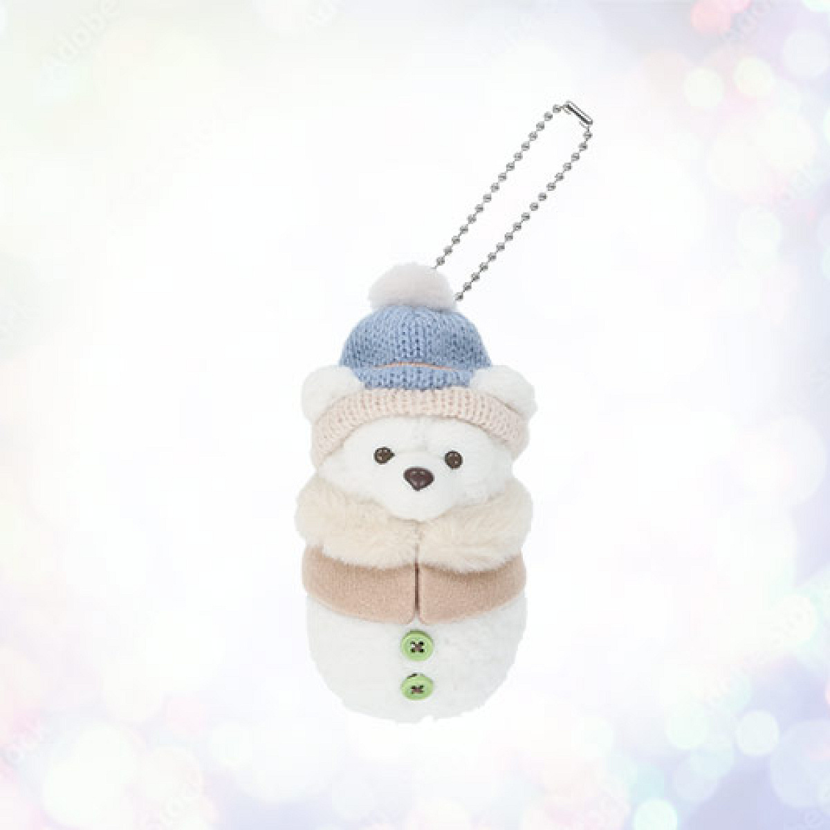 ダッフィーぬいぐるみチャーム(シークレット・オブ・スノーウィーデイ