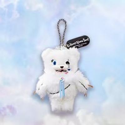 ハミクマソウルのマスコットキーチェーン（USJハミクマグッズ2024