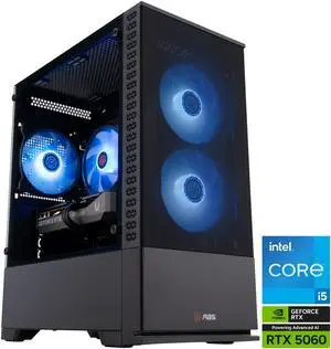Velztorm Nix Custom Built Gaming Desktop PC Snow White (AMD Ryzen