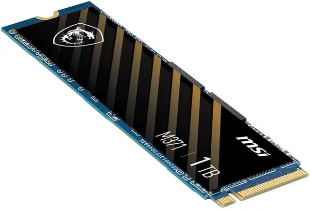 MSI SPATIUM M371 NVMe M.2 1TB SSD Solid State Drive (SSD