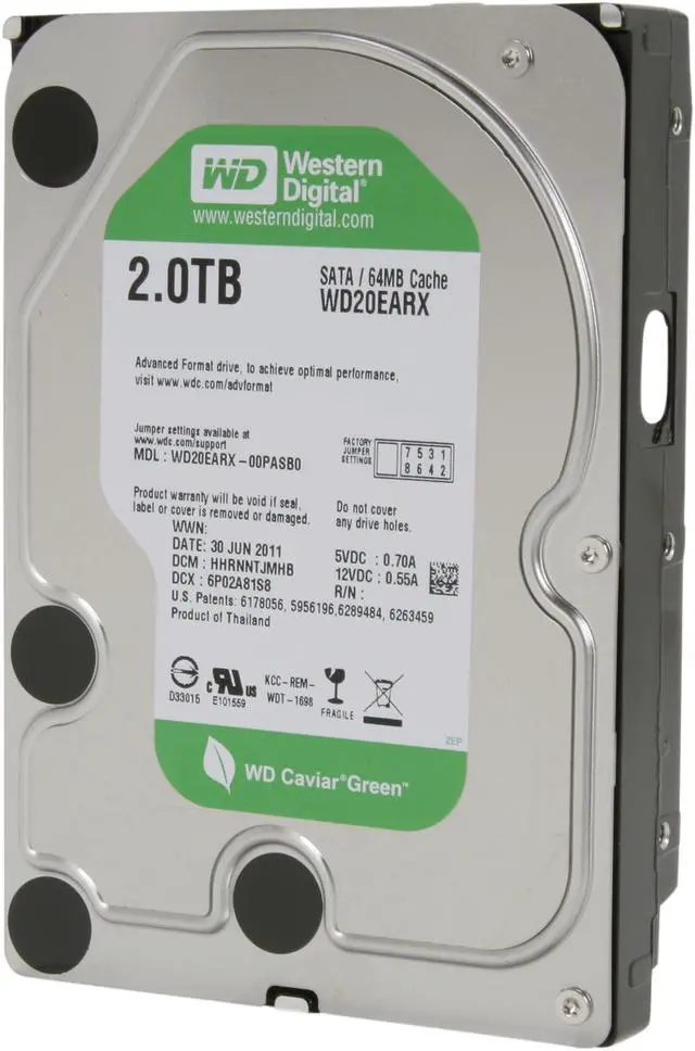 Western Digital WD Green 2TB 3.5