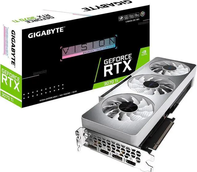 Refurbished: GIGABYTE Vision GeForce RTX 3070 Ti 8GB GDDR6X PCI