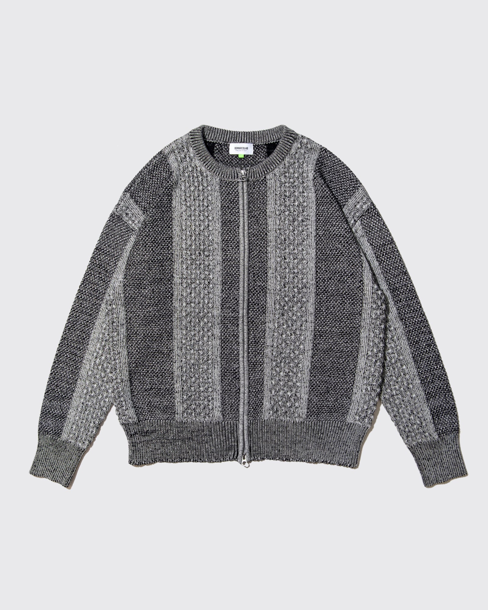 MIX CABLE KNIT ZIP SWEAT – Chocolate Jesus