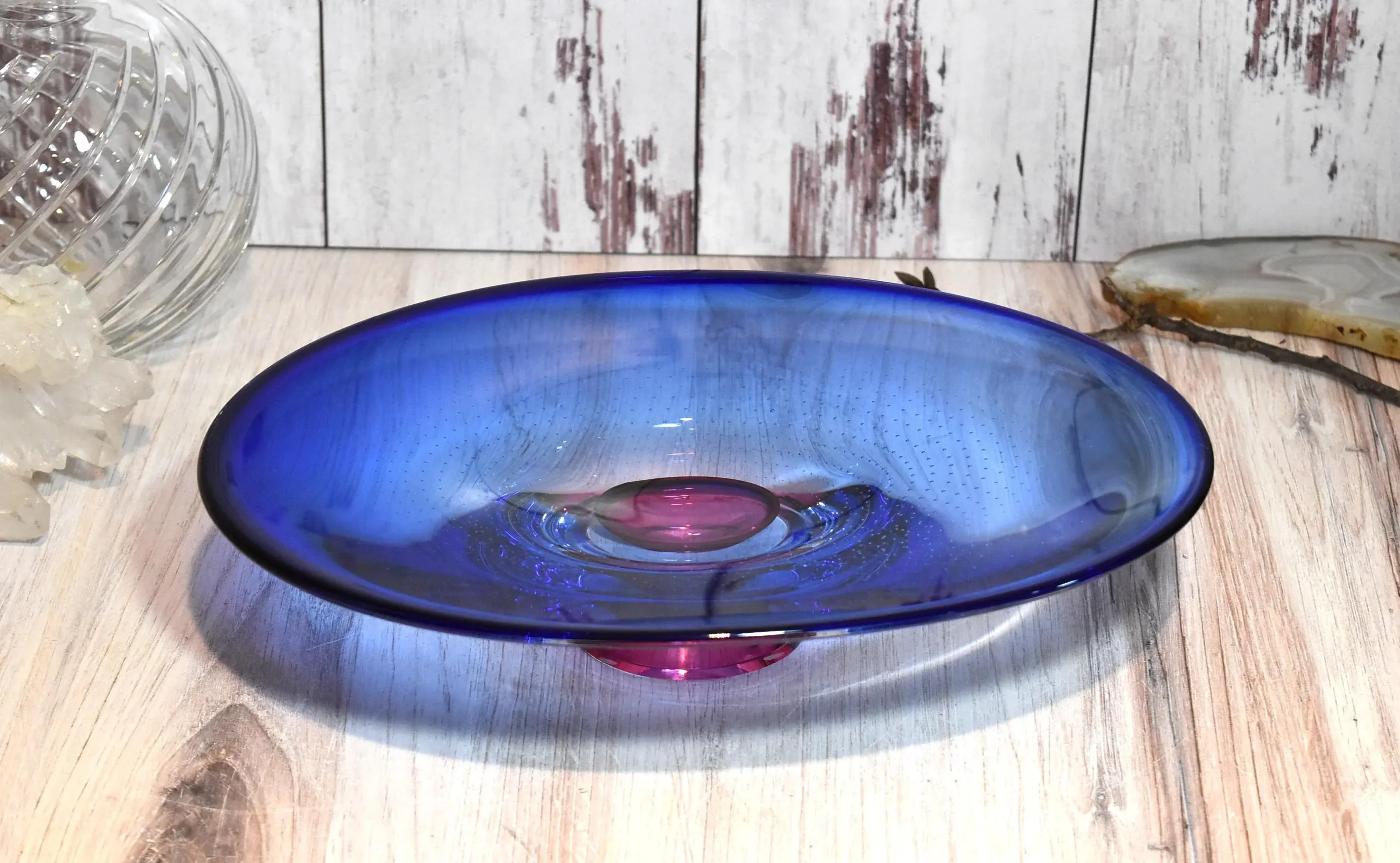 Mid 20th Century Goran Warff Kosta Boda Zoom Bowl | Chairish