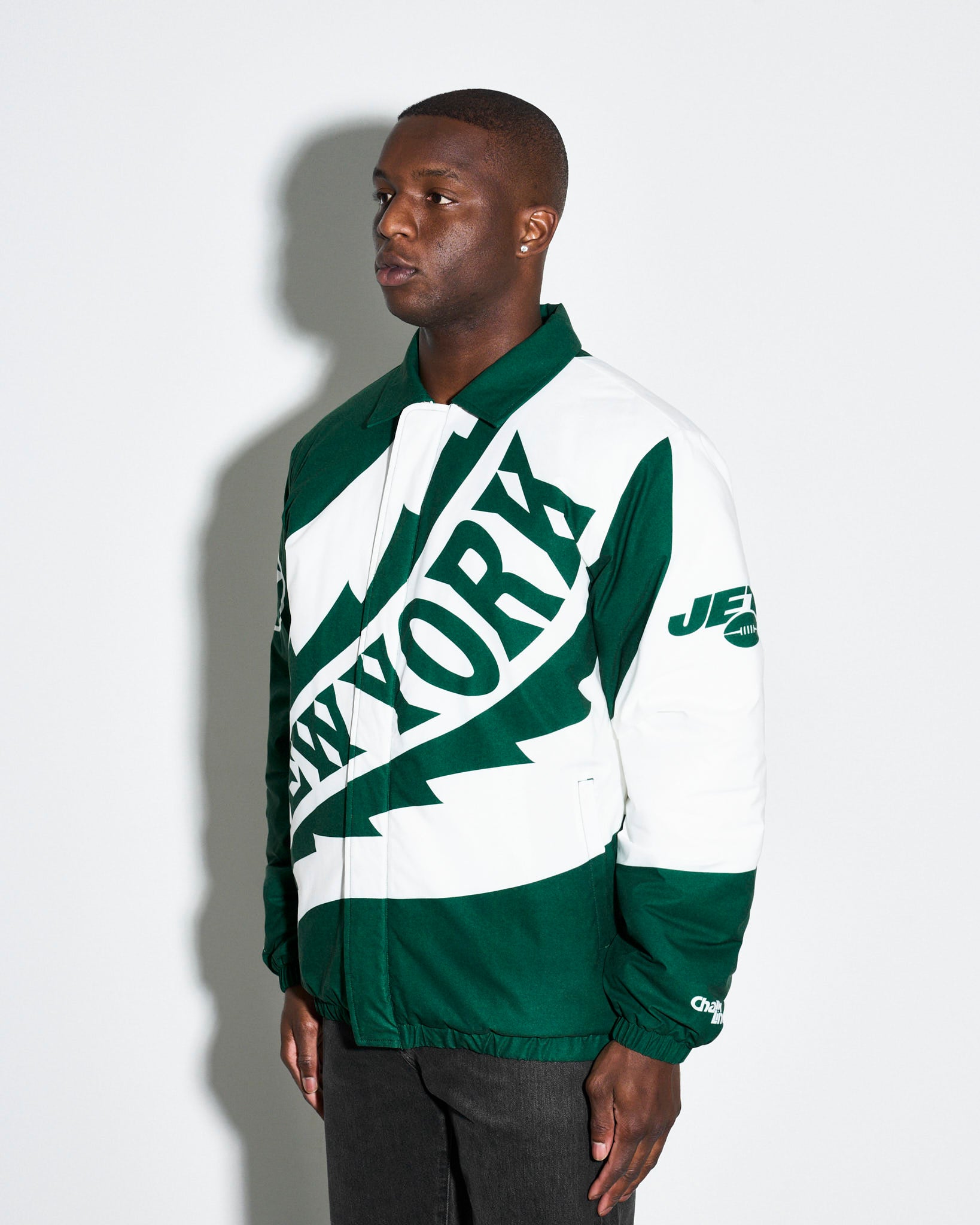 New York Jets Saw Blade Quilted Puffer Jacket – Chalk Line Apparel