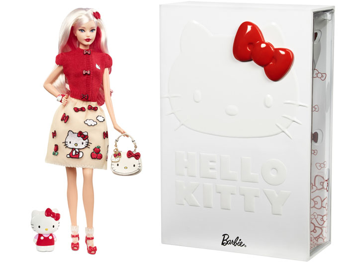 バービー×ハローキティの豪華コラボドールが登場！ | Charalab