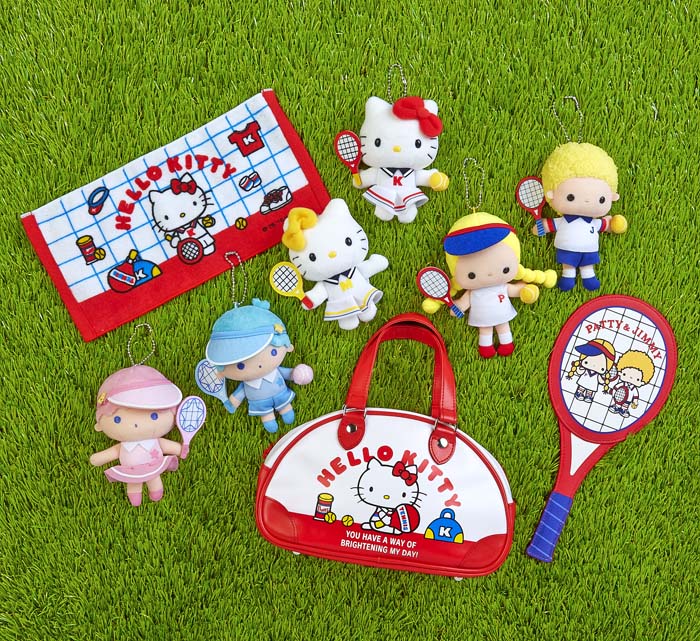 新発売】『サンリオキャラクターのテニスデザインシリーズ』登場