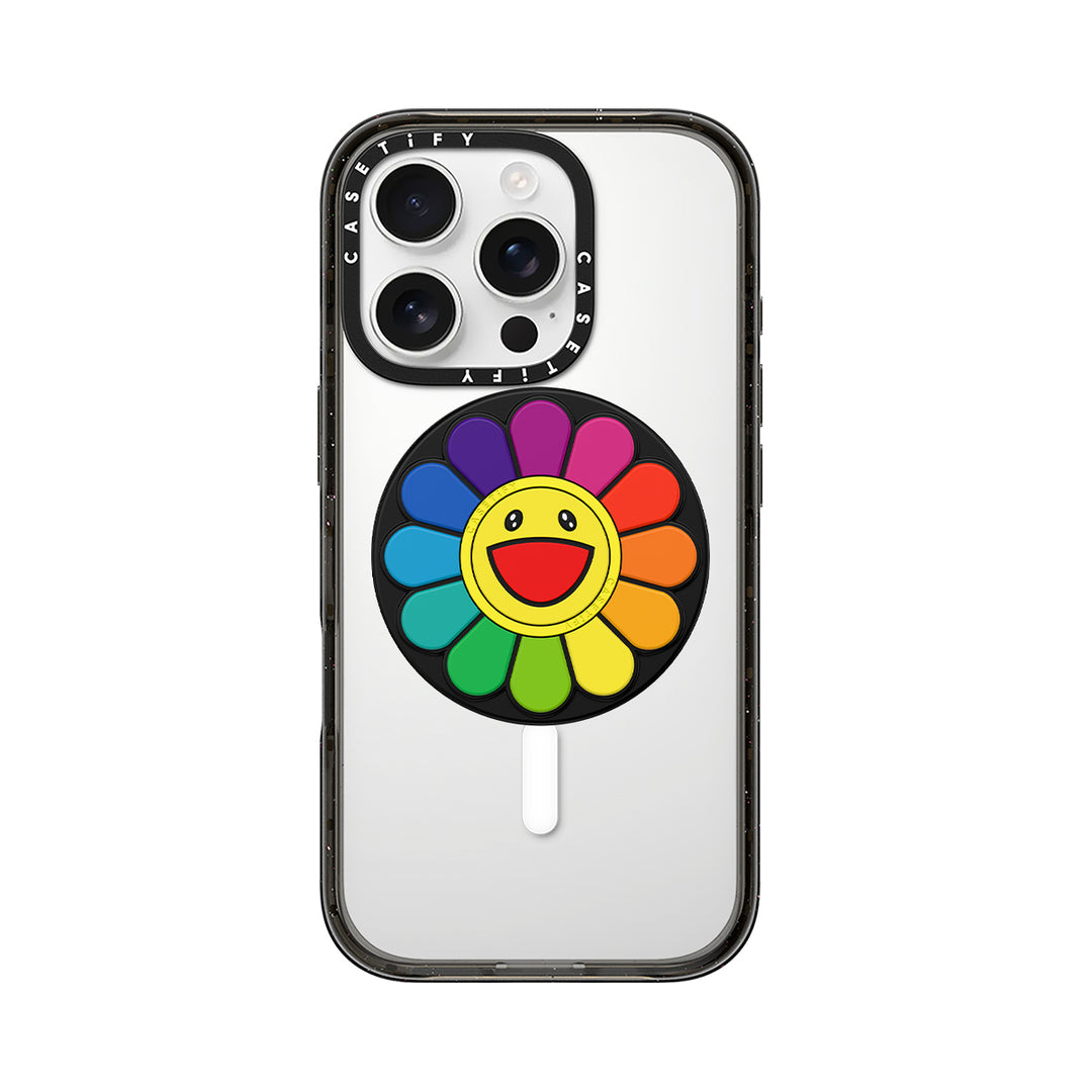 村上隆/ kaikai kiki - 村上隆x CASETiFY FLOWERS SNAPPY™ 彩虹握把