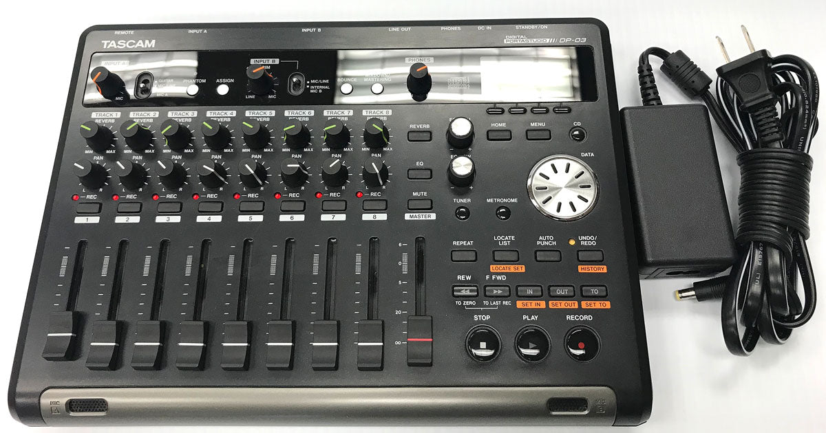 Tascam DP-03 8-Track Digital PortaStudio | Chicago Pawners & Jewelers