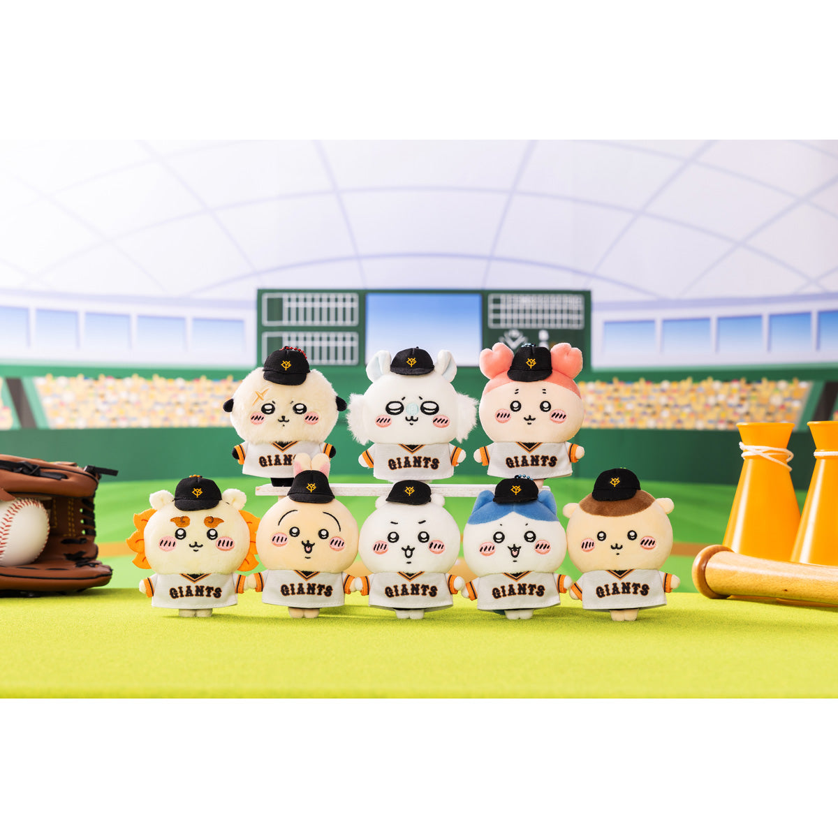 予約】ちいかわ×読売ジャイアンツ ぷちミニマスコット（ハチワレ