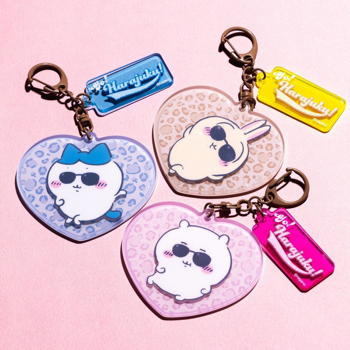 ちいかわ Go!HARAJUKU アクリルキーホルダー（サングラス ハチワレ