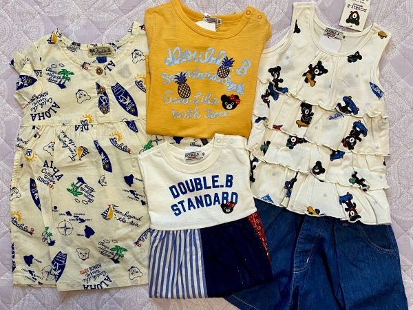 今なら手が届く価格！ ミキハウスダブルB夏の福袋・サマーパック