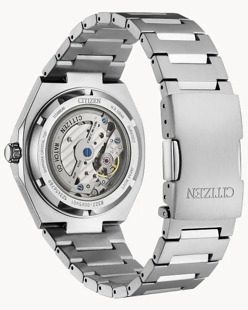 Zenshin 60 Mechanical Green Dial Super Titanium Bracelet NK5020