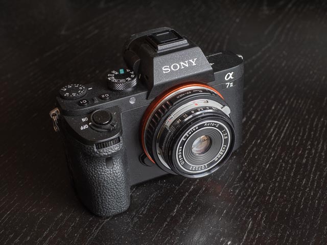 E.Zuiko Auto-S 38mm f/2.8 (pancake) - Olympus Pen F lenses on full
