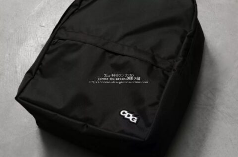 CDG コムデギャルソン ワッペンロゴ バックパック| コムデギャルソン