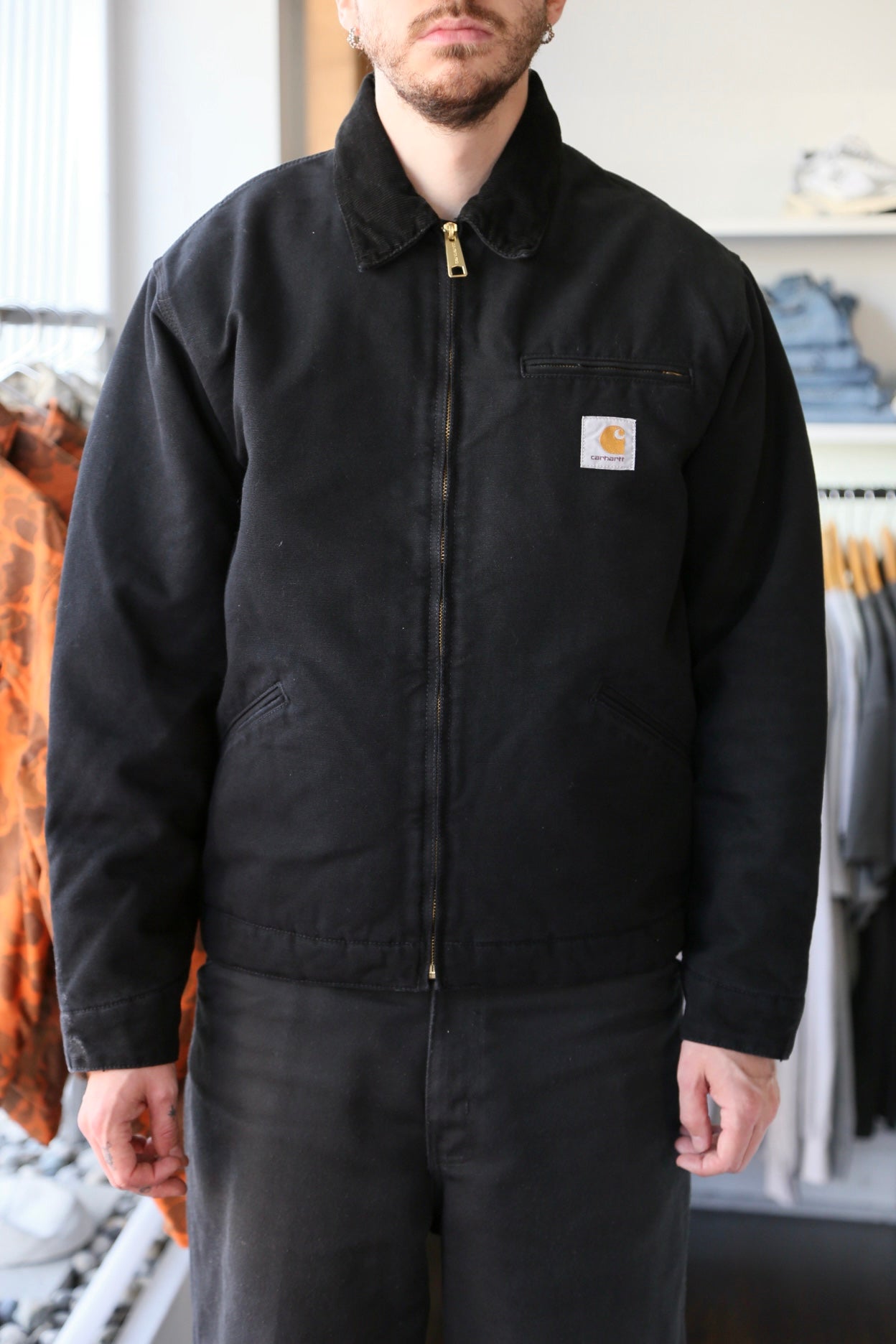 OG Detroit Jacket Black Aged Canvas – Complex Clothing Inc.