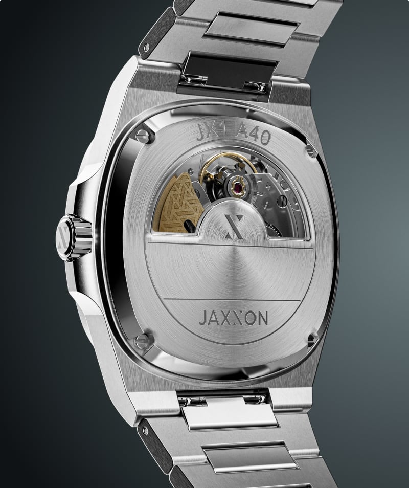 JX1 Automatic Watch - Silver - JAXXON