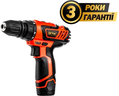 Дрель-шуруповерт аккумуляторный GTM DS12/30 – фото, отзывы