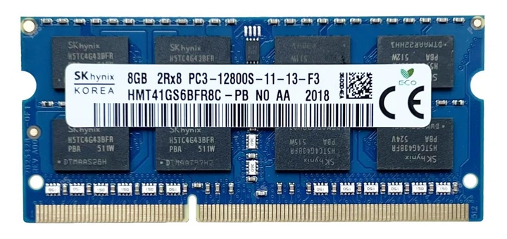 Оперативна пам'ять SK hynix SODIMM DDR3 8Gb 2Rx8 1600Mhz PC3