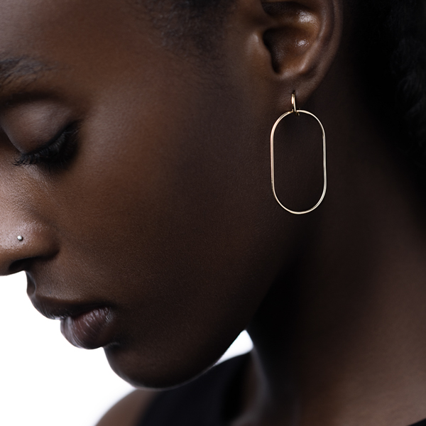 Short SPEAR ピアス / オニキス