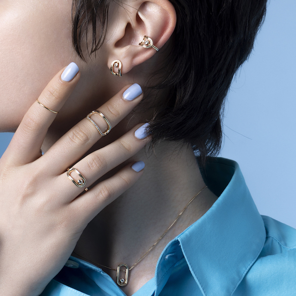 SPEAR ドアノッカー ピアス Sサイズ / ボツワナアゲート