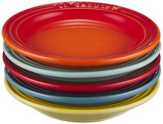 ル・クルーゼ(Le Creuset) ミニ・ラウンド・プレート レインボー 5枚